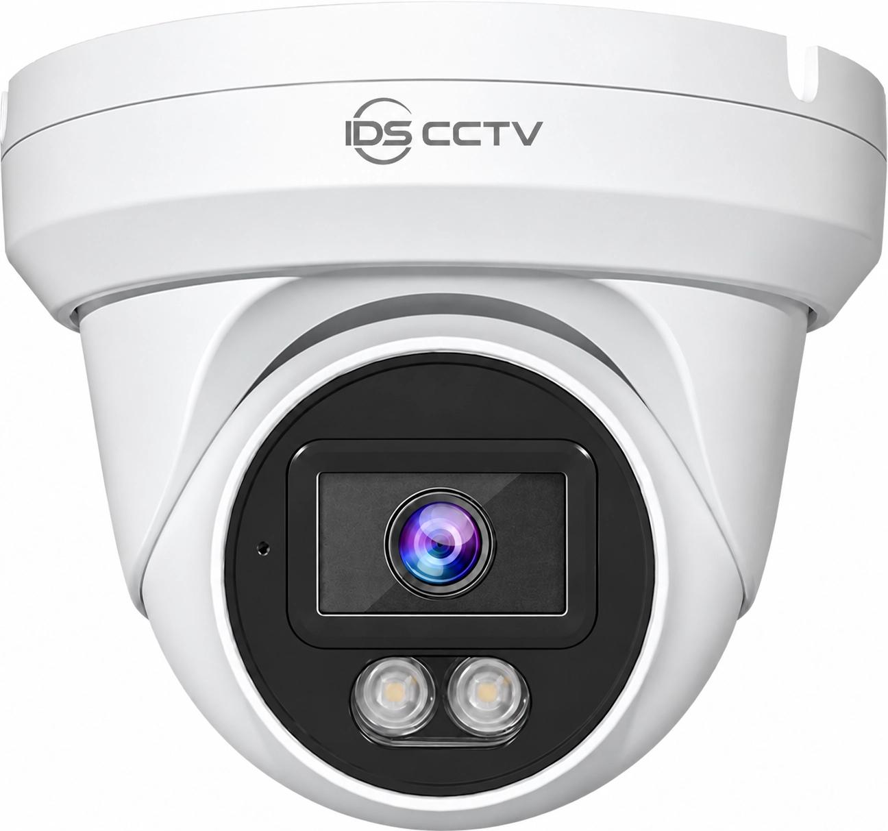 IDS-TAI8MP β 8MP VCA AI Color Night PoE Mini Turret IP Camera