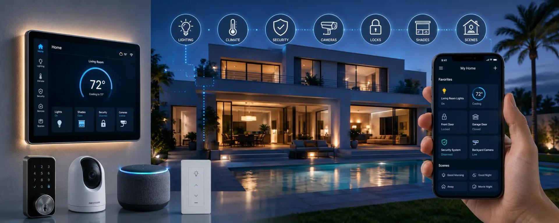 Home automation header