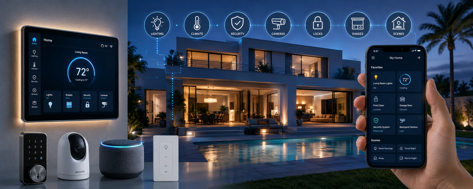 Smart home automation solutions