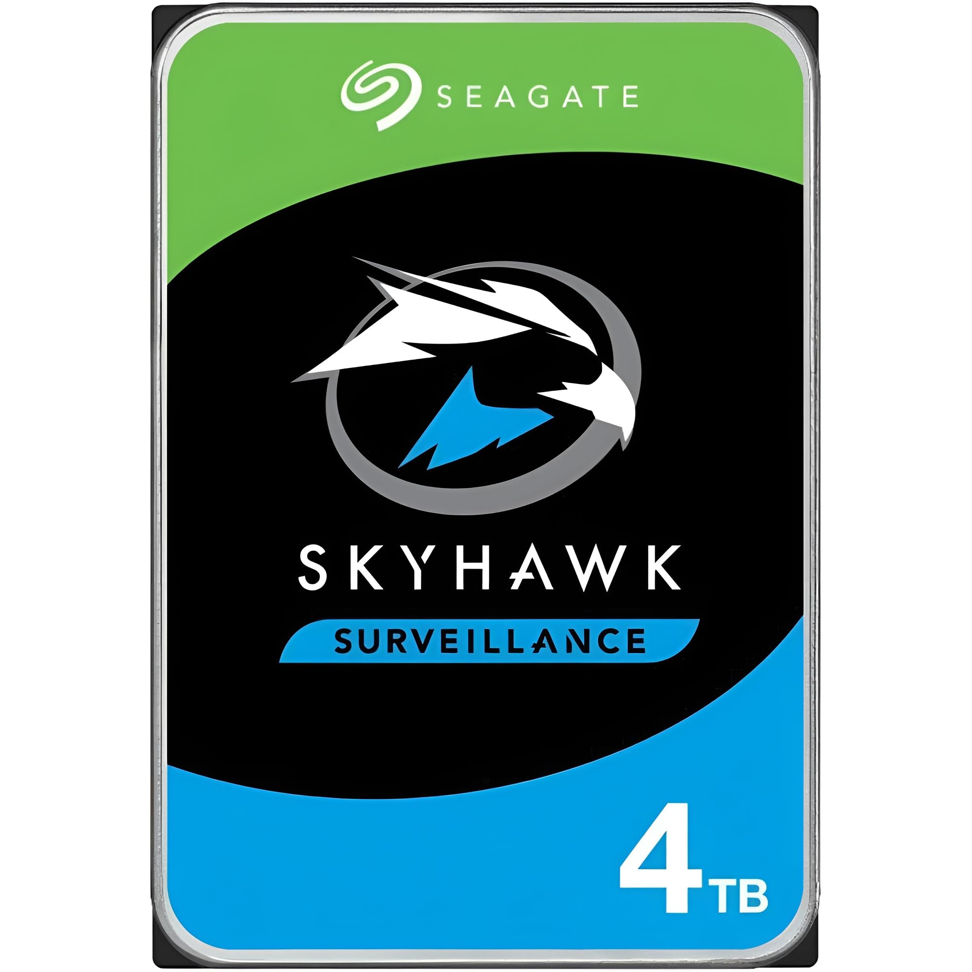 4TB Seagate SkyHawk Surveillance HDD β 3.5β³ SATA, 180 TB/yr, 3-Year Rescue